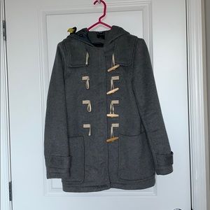 GAP wool peacoat with zipper and toggles